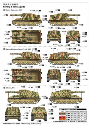 Trumpeter 00953 German Sd.Kfz.165 Hummel Late Production 1/16 – imagen 3