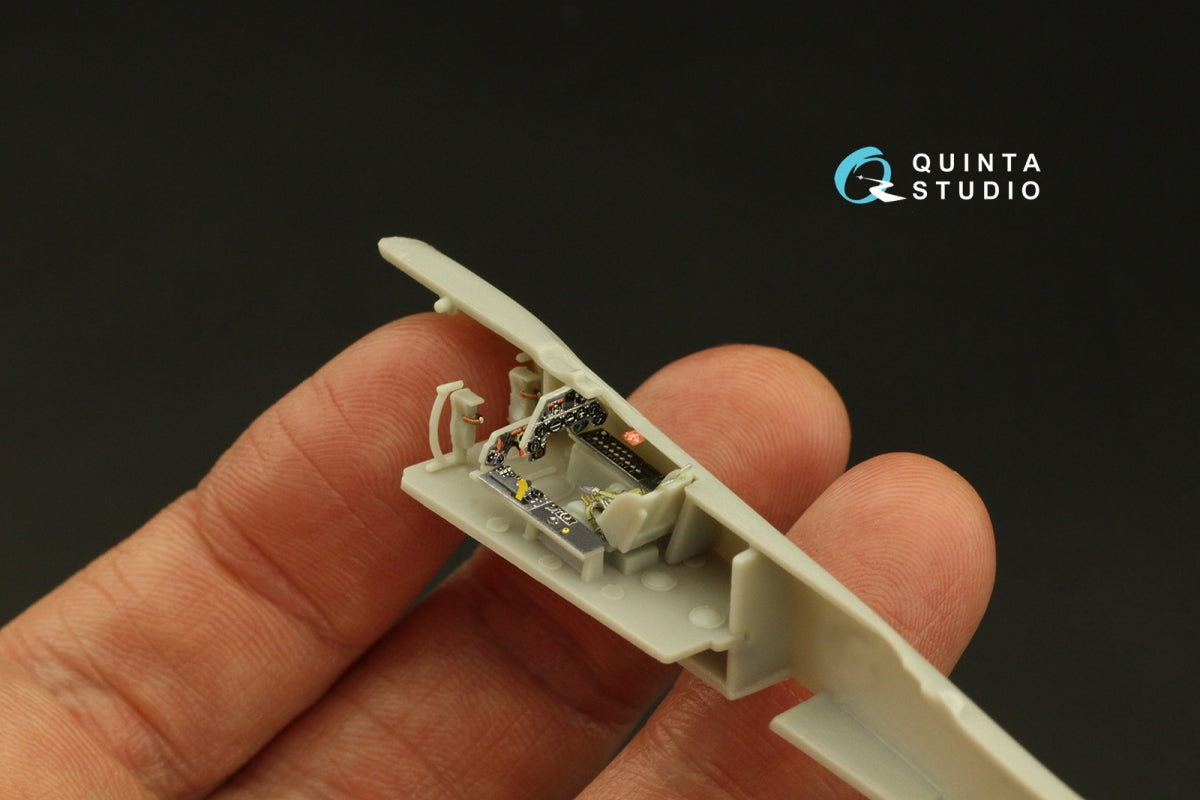 Quinta Studio QD72093 Ta 152C/H 3D-Printed &amp;amp; coloured Interior on decal paper (Dragon) 1/72 – imagen 10