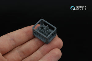 Quinta Studio QD+48546 Kubelwagen Type 82 3D-Printed &amp;amp; coloured Interior on decal paper (Tamiya) (with 3D-printed resin parts) 1/48 – imagen 6