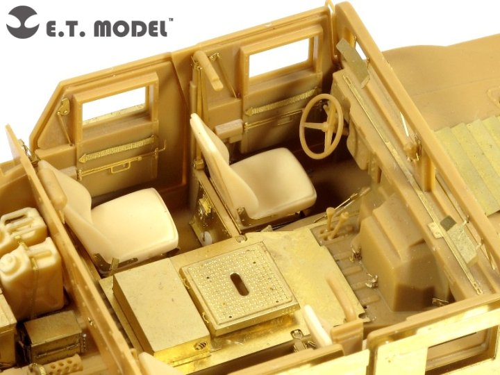 E.T. Model E35-076 US ARMY M1114 HUMVEE High Back Seats (For BRONCO Kit) 1/35 – imagen 3