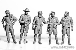 Master Box 3594 Allied Forces WWII era, North Africa desert battles series 1/35 – immagine 3