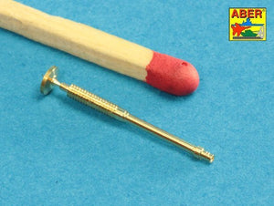 Aber 35L-235 Barrels for British WWI Tank Mk.I Male – 6 pdr. gun x 2 pcs. &amp;amp;amp;amp;amp;amp;amp;amp; 8mm Hotchkiss m.1909 x 3 pcs. 1/35 – imagen 3