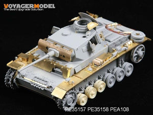 Maquette Voyager PE35158 Ailes de la Seconde Guerre mondiale pour Panzer III version intermédiaire/tardive (pour DRAGON) 1/35  – image 6