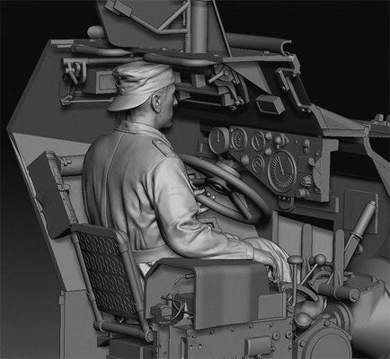 Das Werk DW16018 Sd.Kfz. 250/1 Ausf. A 1/16 – zdjęcie 10