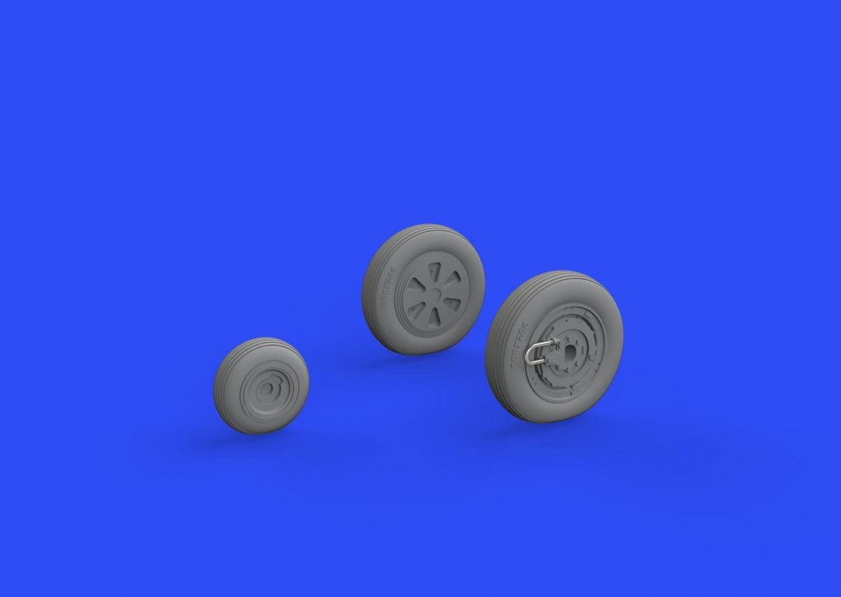 Eduard 672231 MiG-21PFM wheels 1/72 EDUARD – imagen 2
