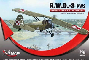 Mirage Hobby 485002 R.W.D.-8 (PWS), Trainer and liaison aircraft 1/48