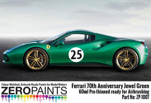 Zero Paints ZP-1007-J Jewel Green - Ferrari 70th Anniversary Paint 60ml – immagine 2