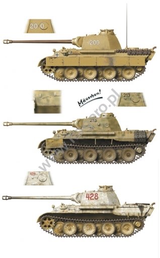 Kagero 15031 Pz.Kpfw. V Panther In Attack &amp;amp; Defence (kalkomania) PL/EN – zdjęcie 4