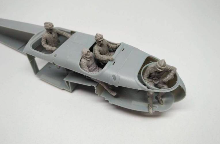 Copper State Models F32-022 AEG G.IV Bomber German Crew WWI Figures 1/32 – imagen 2