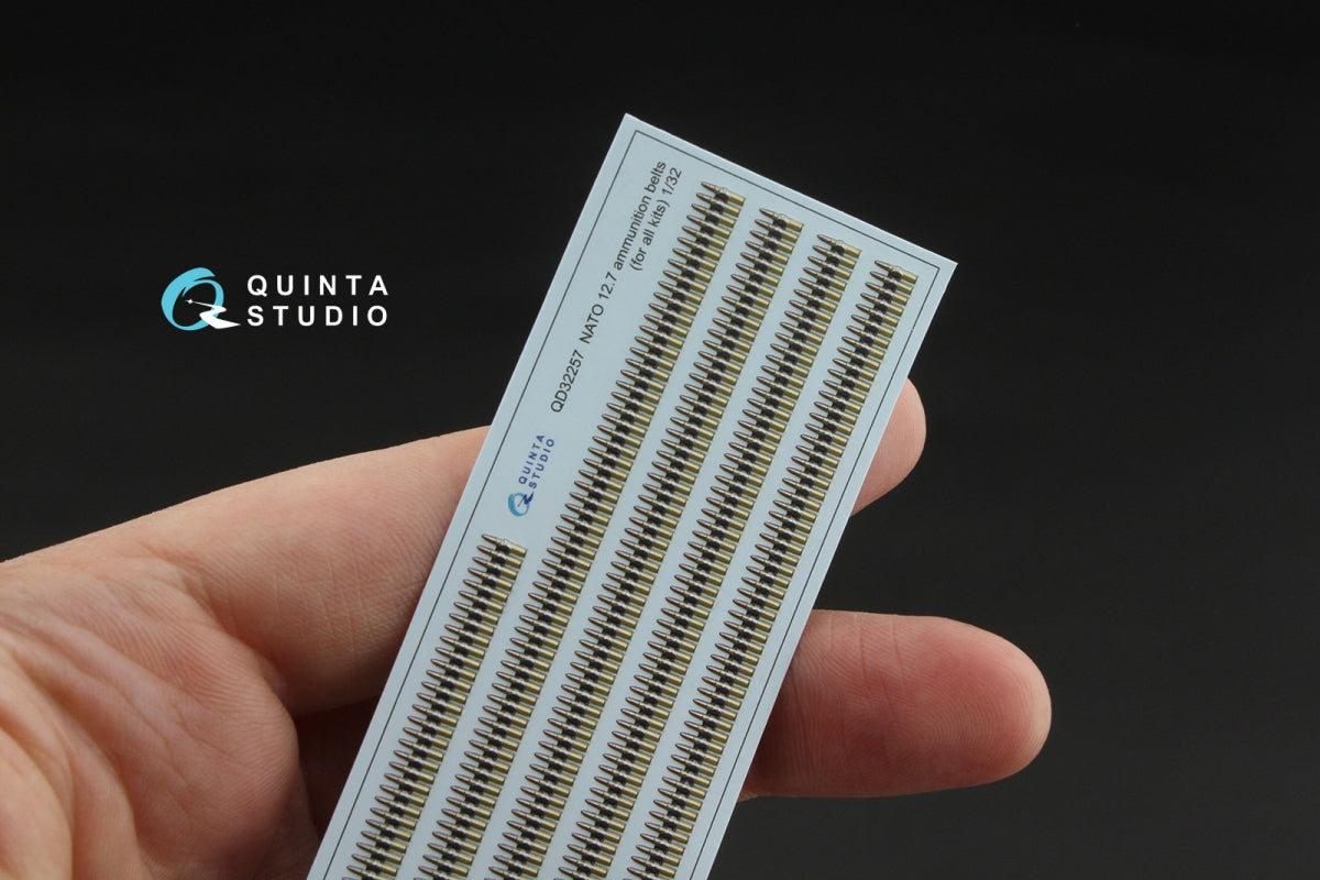 Quinta Studio QD32257 NATO 12.7 ammunition belts (All kits) 1/32 – image 2