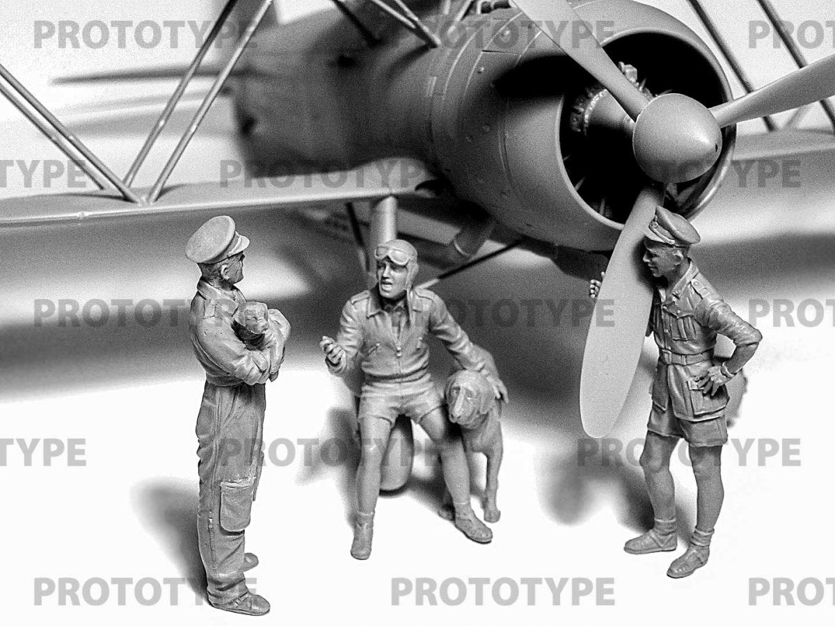 ICM 32110 Italian Pilots in tropical uniforms 1/32 – imagen 5