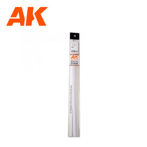 AK Interactive AK6536 ROD 0.50 DIAMETER X 350MM – STYRENE ROD – (10 UNITS) – immagine 3