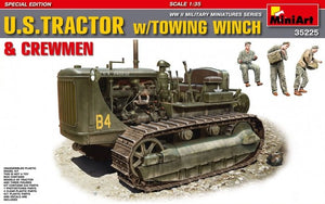 MiniArt 35225 Tracteur américain avec treuil de remorquage et équipage