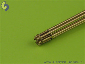 Master AM-32-029 M61 A1 Vulcan - Six-barrelled rotary 20mm cannon - turned barrels with etched barrel clamps 1/32 – zdjęcie 5