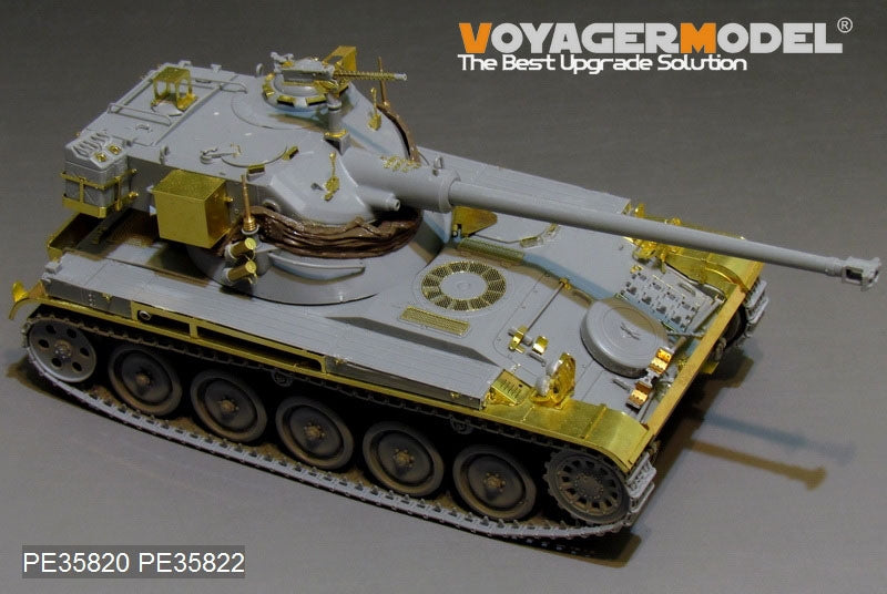 Voyager Model PE35820 Modern French AMX-13/75 light tank basic (smoke discharger, Atenna base Include）For TAKOM 2036 1/35 – immagine 3