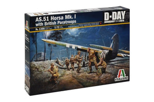 Italeri 1356 AS.51 HORSA Mk.I with BRITISH PARATROOPS 1/72 – imagen 2