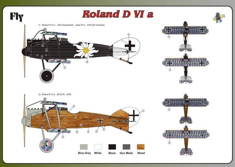 Fly 48014 Roland D VI à l&amp;#39;échelle 1/48  – image 4