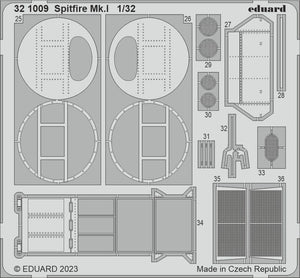 Eduard 321009 Spitfire Mk. I KOTARE 1/32 – image 2