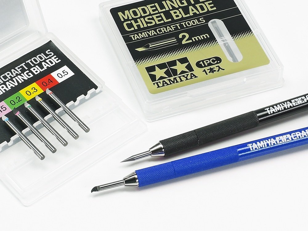 Tamiya 69939 Engraving Blade Holder Blue – imagen 4