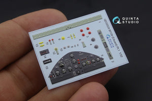 Quinta Studio QD32028 Bf 108 3D-Printed &amp;amp; coloured Interior on decal paper (for Eduard kit) 1/32 – Bild 5