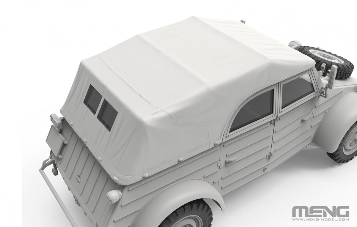 Meng Model VS-016 German Pkw.K1 Kubelwagen Type 82 (Eastern Front) 1/35 – imagen 7