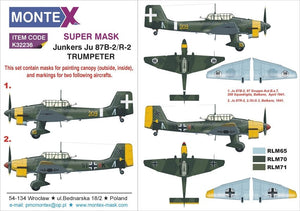 Montex K32236 Ju 87B-2 &amp;amp; R-2 1/32