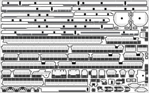 Pontos 35006F1 USS CV-9 Essex 1943 Detail Up Set 1/350 – imagen 16