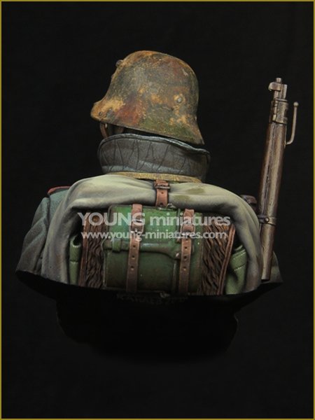 Young Miniatures YM1857 GERMAN STORMTROOPER WWI 1/10 – Bild 4