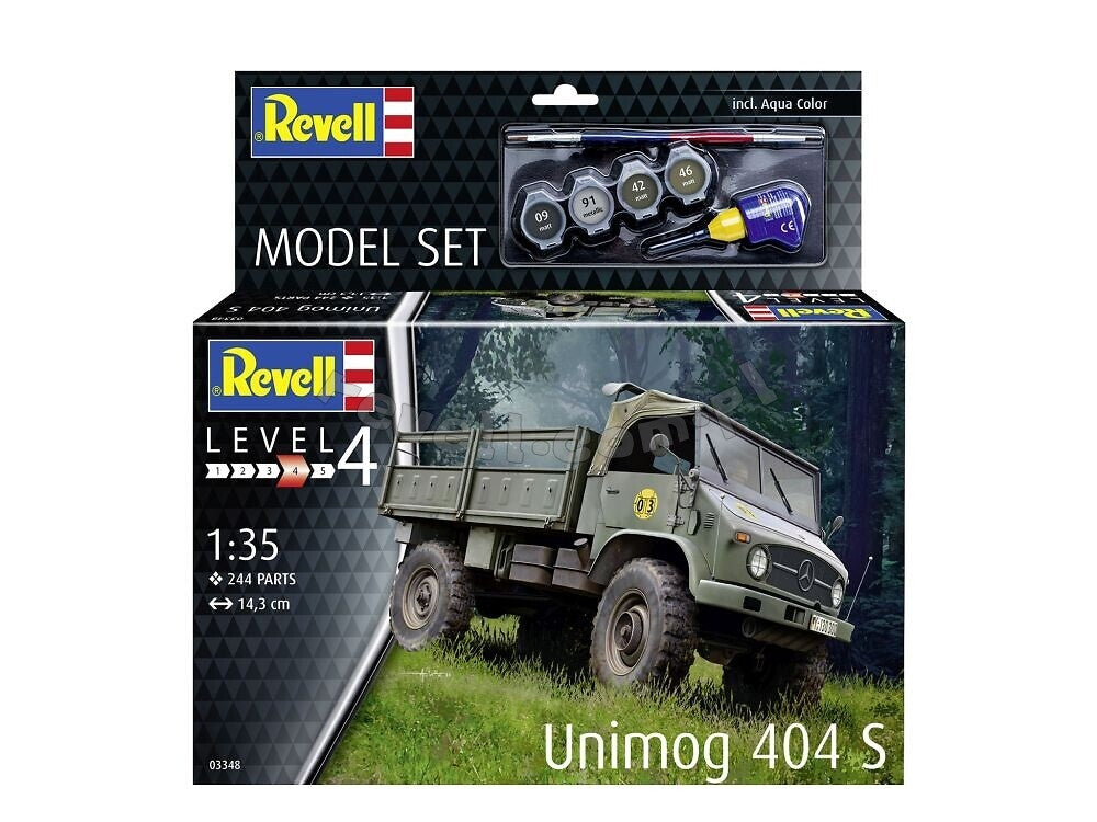 Revell 63348 Unimog 404 S Maquette au 1/35 