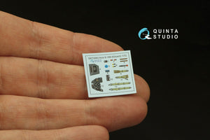 Quinta Studio QD72063 Avia S-199 3D-Printed &amp;amp; coloured Interior on decal paper (Eduard) 1/72 – immagine 4