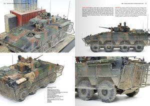 AK Interactive AK130017 MODELING MODERN ARMORED FIGHTING 8X8 VEHICLES (PL/EN) – imagen 5