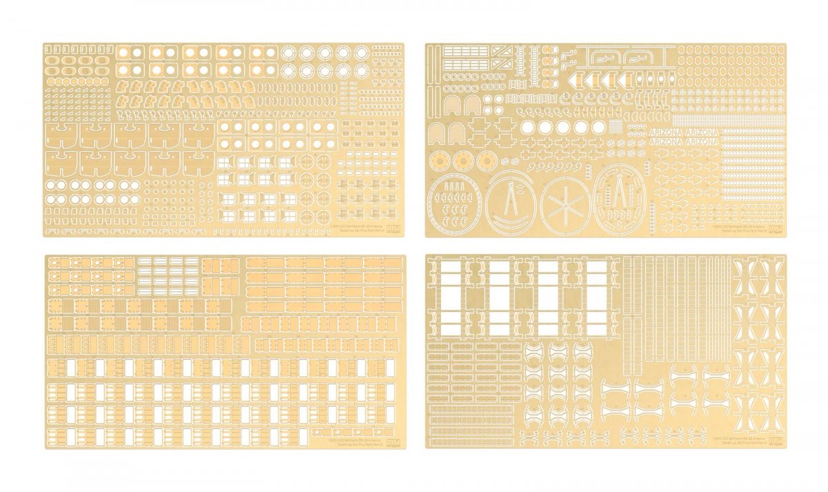 MK1 Design MD-20019 USS BB-39 Arizona DX II 1/200 – imagen 14
