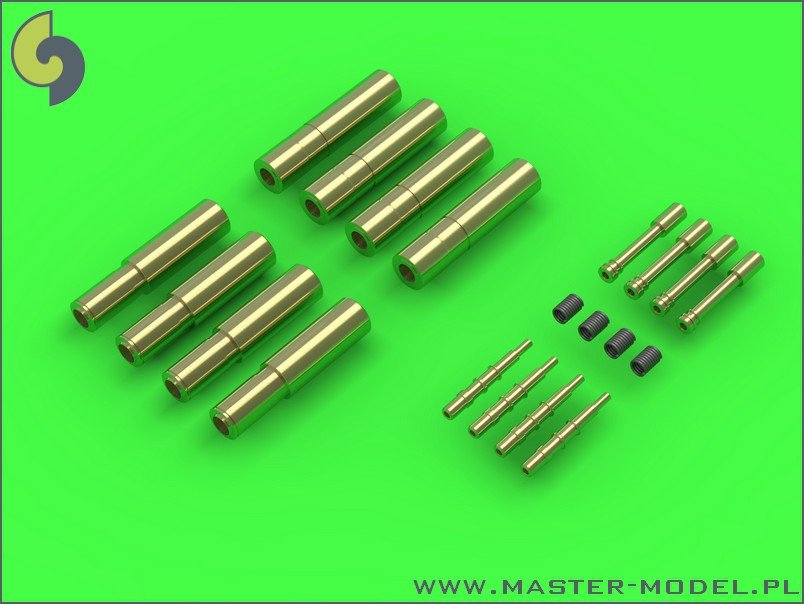 Master AM-72-076 Fairey Firefly - Hispano 20mm cannons with uncovered barrels 1/72