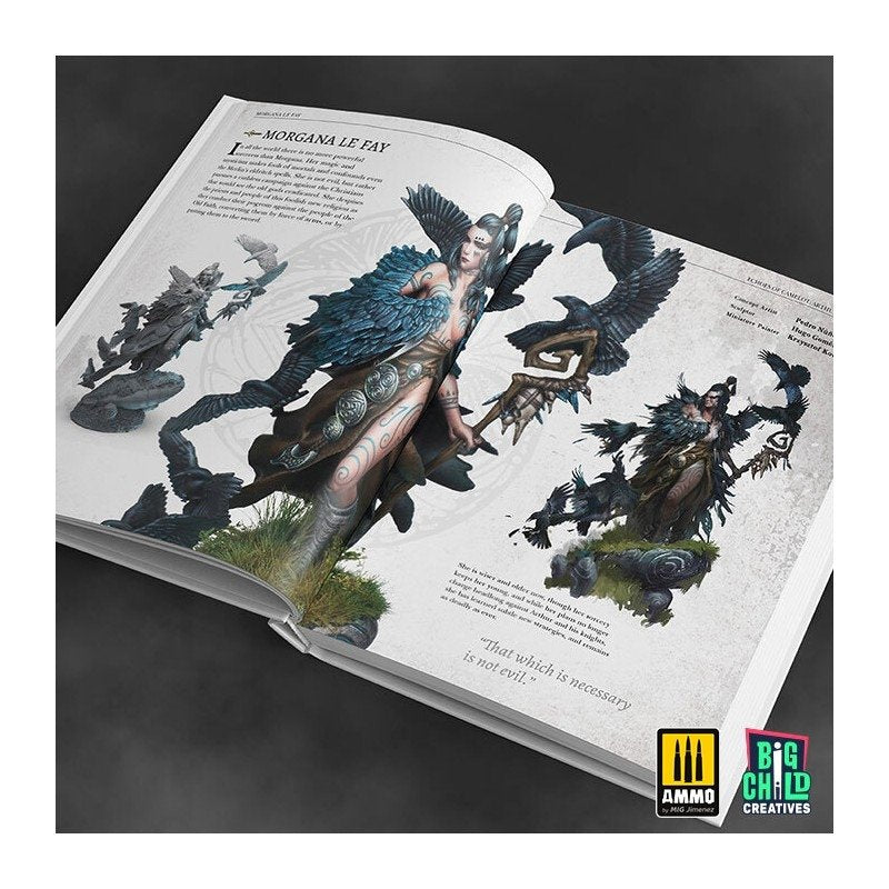 Ammo of Mig BCECLI002 Echoes of Camelot Artbook and Painting Guide – zdjęcie 2
