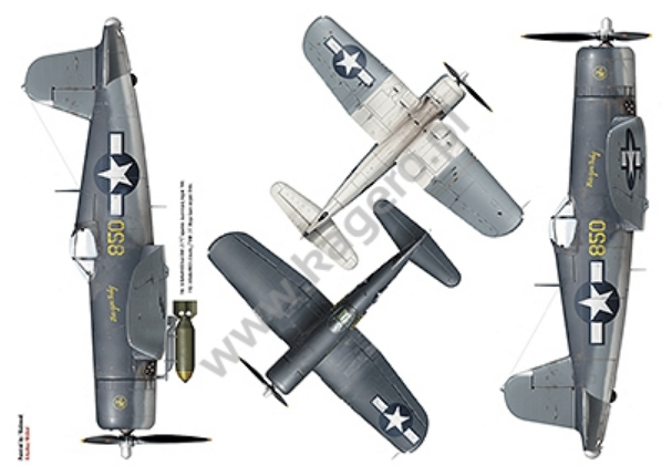 Kagero 7053 Vought F4U Corsair EN/PL – Bild 5