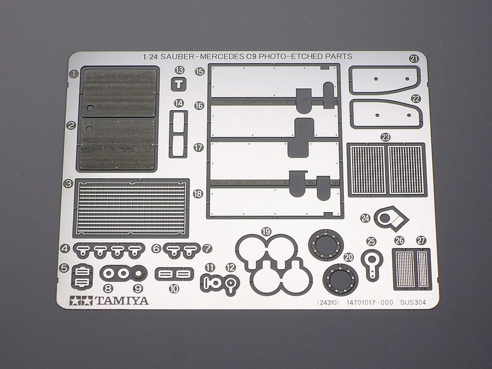 Tamiya 24359 1989 Sauber Mercedes C9 1/24 – Bild 8