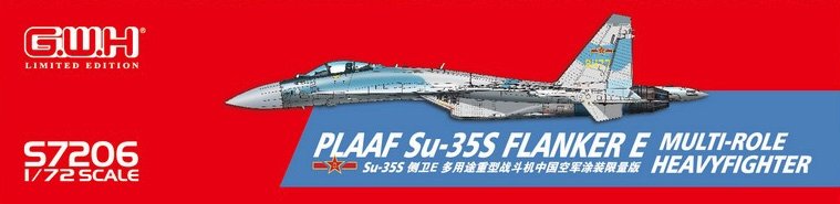 Great Wall Hobby S7206 Flanker E Chinese People&amp;#39;s Liberation Army Air Force 1/72 – imagen 3