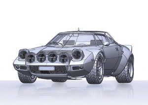 Italeri 4714 Lancia stratos HF Gr.4 Monte Carlo 1977 1/12 – immagine 13
