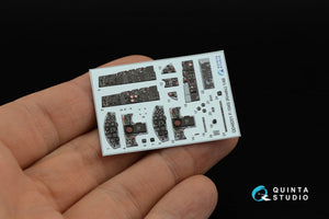 Quinta Studio QD48201 F-104S 3D-Printed &amp;amp; coloured Interior on decal paper (Kinetic) 1/48 – imagen 4