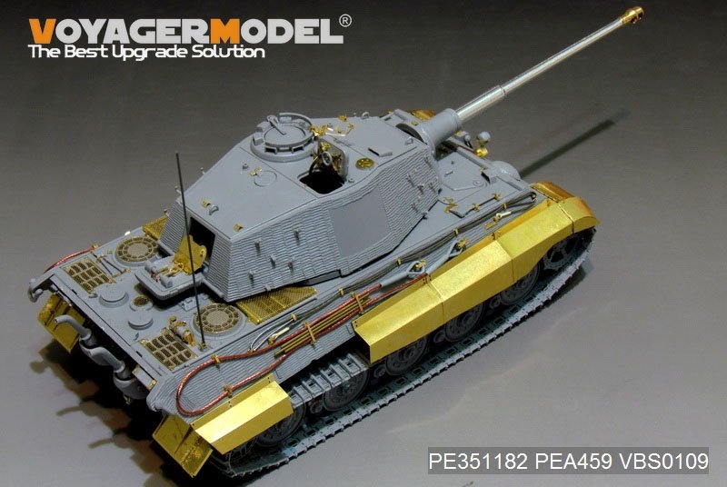 Voyager Model PE351182 WWII German King Tiger (Hensehel Turret)（For DRAGON/ZVEZDA kit） 1/35 – imagen 9