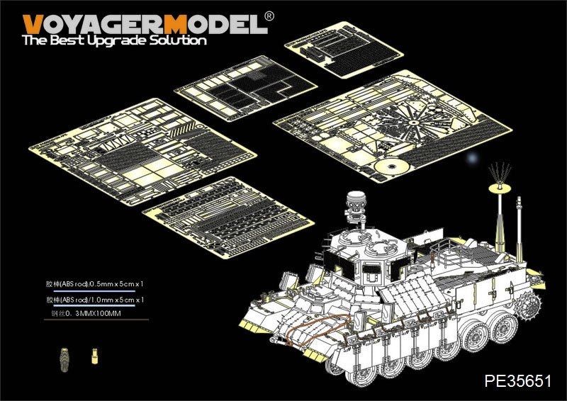 Modèle Voyager PE35651 IDF NAGMACHON APC Basic pour TIGER MODÈLE 4616 1/35