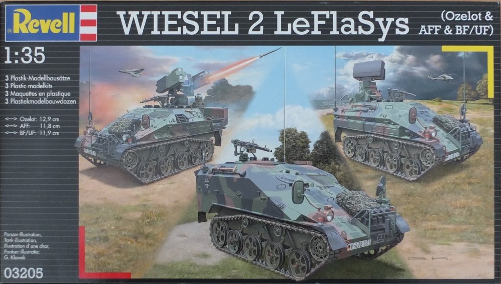 Revell 03205 WIESEL 2 LeFlaSys (Ozelot AFF & BF/UF) 1/35
