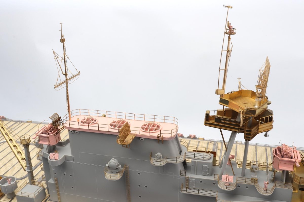 MK1 Design MD-20022 USS CV-6 Enterprise DX with Full Wooden Deck for Trumpeter 1/200 – Bild 24
