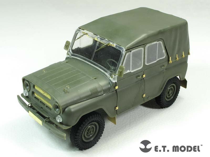 E.T. Model E35-179 Soviet UAZ-469 All-Terrain Vehicle (For TRUMPETER 02327) 1/35 – zdjęcie 3