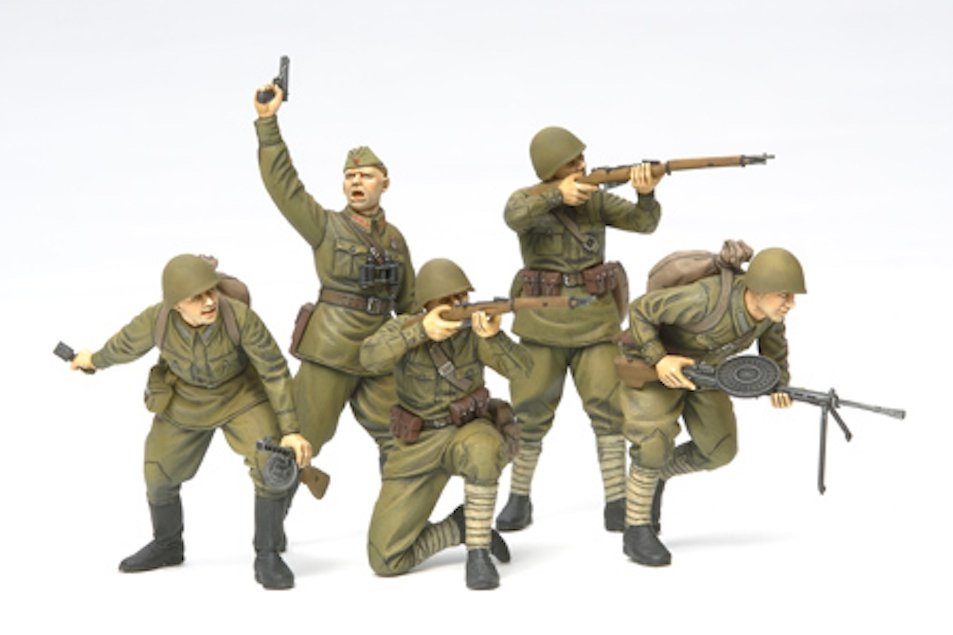 Tamiya 35311 Russian Assault Infantry(1941-1942) 1/35 – immagine 2