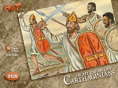 Hat 9120 Hannibal's Carthaginians - Light Infantry 1/32