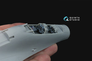 Quinta Studio QD+72180 Su-33 3D-Printed &amp;amp; coloured Interior on decal paper (Trumpeter) (with 3D-printed resin part) 1/72 – imagen 11