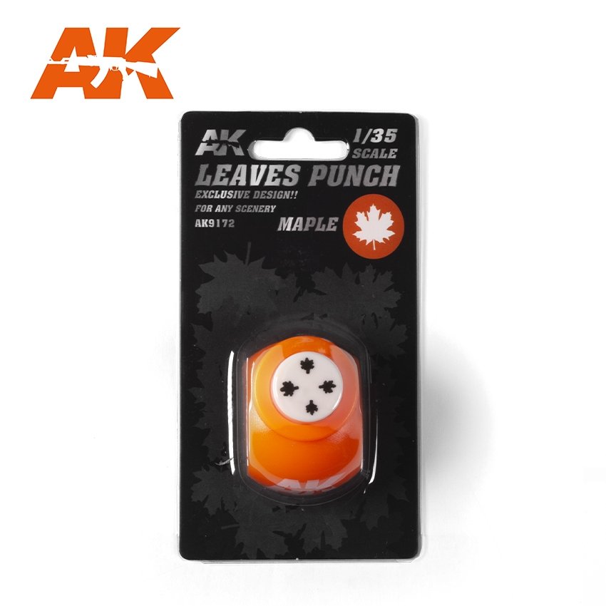 AK Interactive AK9172 LEAVES PUNCH MAPLE / Liście Klonu – Bild 2