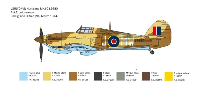 Italeri 2828 Hurricane Mk. IIC 1/48 – imagen 14