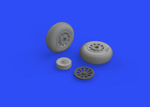 Eduard 648504 P-51D wheels cross tread 1/48 EDUARD – imagen 2